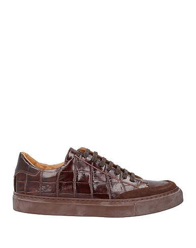 CERRUTI 1881 Sneakers Dark brown Calfskin