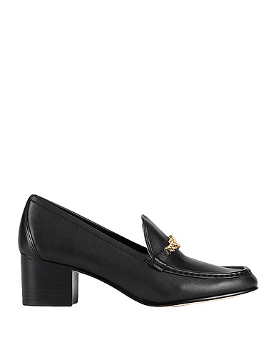 LAUREN RALPH LAUREN Mocassino WINSLET BURNISHED LEATHER PUMP
 Nero 100% Pelle di bovino