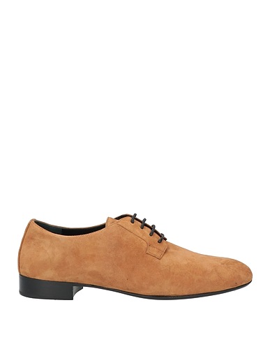 GIUSEPPE ZANOTTI Laced shoes Camel Leather