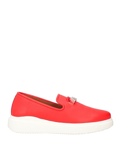GIUSEPPE ZANOTTI Sneakers Red Leather