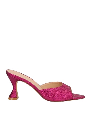 DEIMILLE Sandals Fuchsia Leather