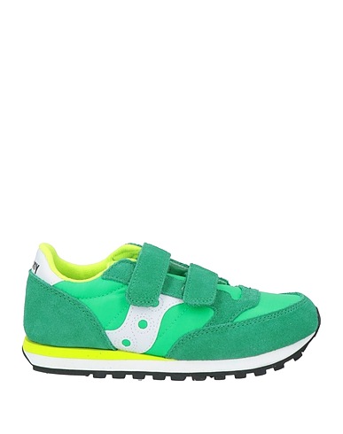 SAUCONY Sneakers Grün Leder, Gewebefasern