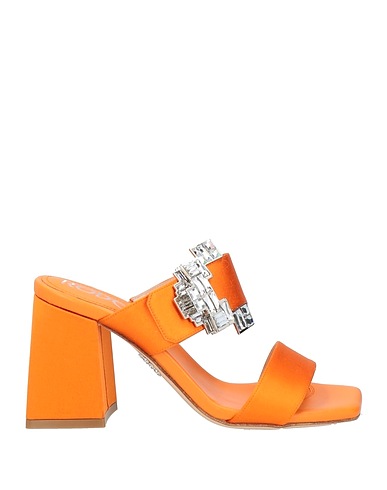 RODO Sandals Orange Textile fibers