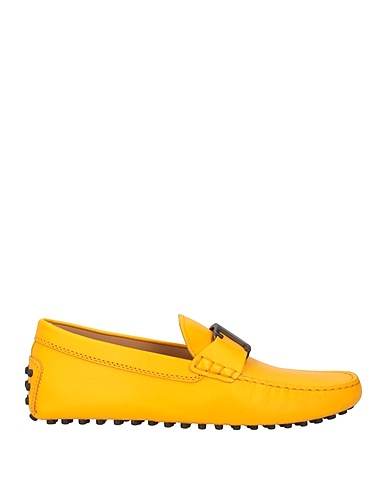 TOD'S Mocassino Giallo ocra Pelle