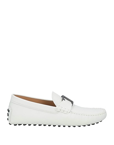 TOD'S Mocassino Bianco Pelle