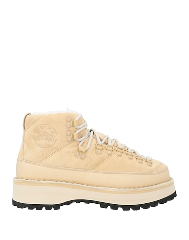 DIEMME Ankle boot Cream Leather
