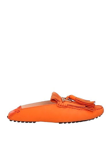 TOD'S Mules and clogs Orange Leather