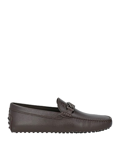 TOD'S Mokassins Dunkelbraun Leder