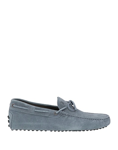 TOD'S Loafers Slate blue Leather