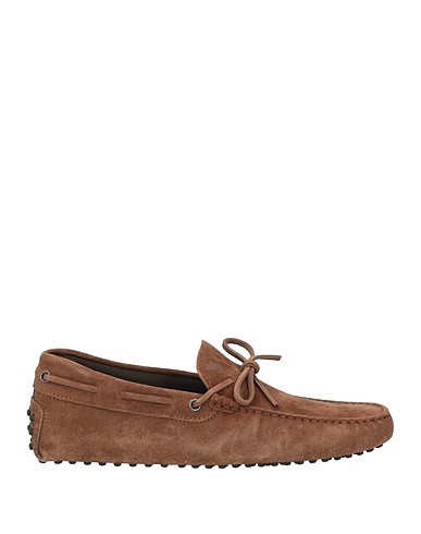 TOD'S Loafers Khaki Leather