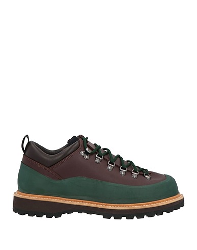 DIEMME Ankle boot Dark brown Leather, Rubber