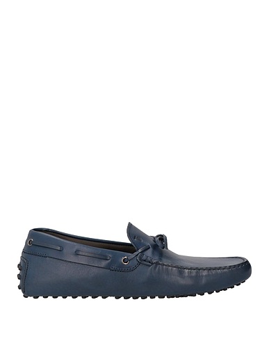 TOD'S Loafers Blue Leather