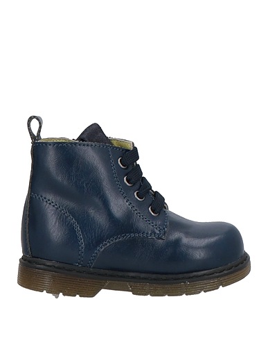 NANÁN Ankle boot Navy blue Textile fibres