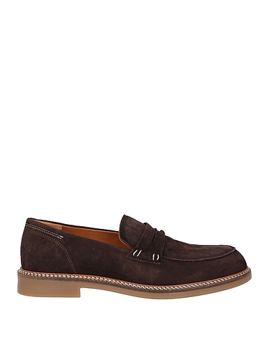 HACKETT Loafers Dark brown Leather