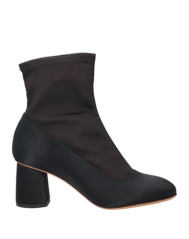 CHIE MIHARA Ankle boot Black Textile fibres