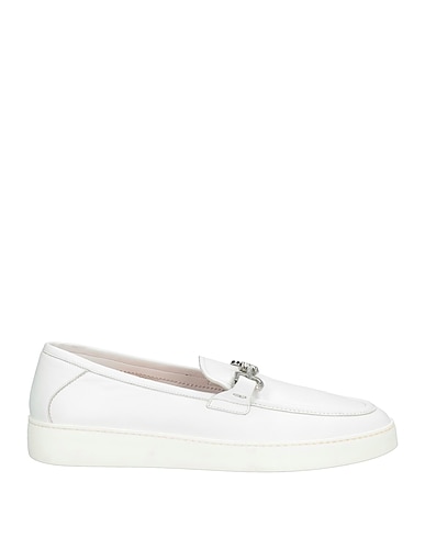 FABI Loafers White Leather
