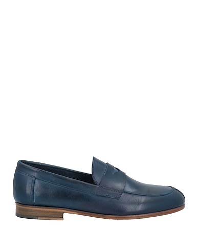 AL PRINCIPE Loafers Midnight blue Leather