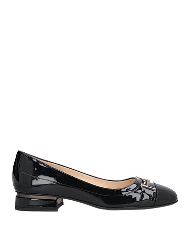 TOD'S Ballet flats Black Leather