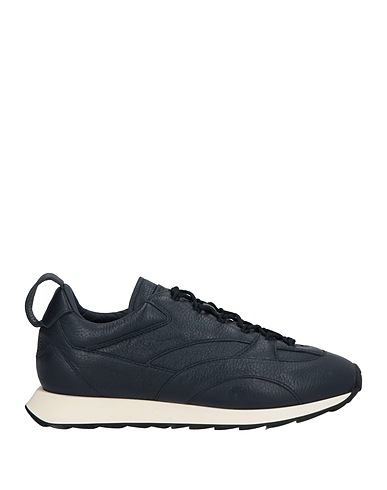 GIORGIO ARMANI Sneakers Navy blue Leather