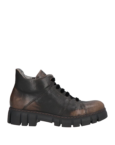 HENRY BEGUELIN Laced shoes Dark brown Leather