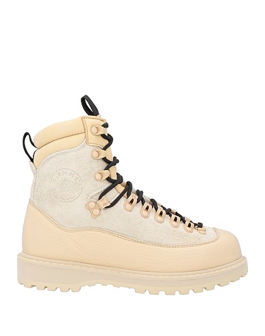 DIEMME Ankle boot Cream Leather