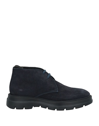 ALBERTO GUARDIANI Ankle boot Midnight blue Leather
