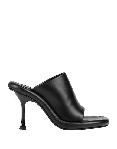 JW ANDERSON Sandals Black Calfskin