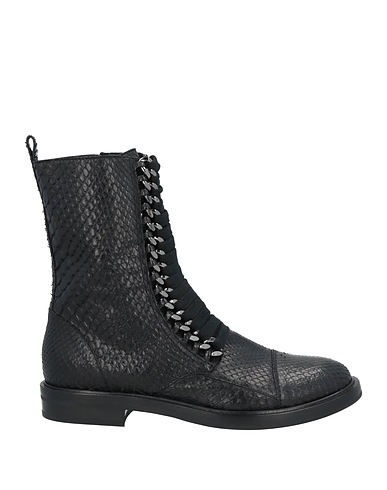 CASADEI Ankle boot Black Snakeskin