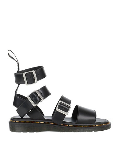 DR. MARTENS Sandales Noir Cuir