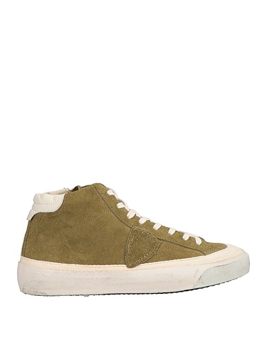 PHILIPPE MODEL Sneakers Green Leather