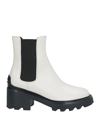 TOD'S Ankle boot White Leather