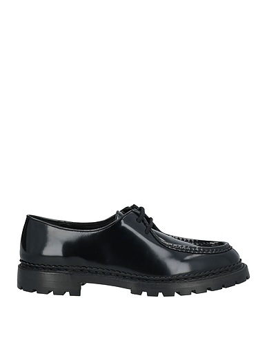SAINT LAURENT Stringate Nero Pelle