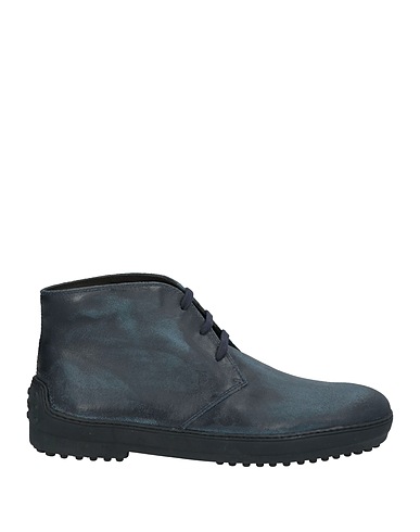 TOD'S Ankle boot Blue Leather