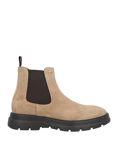 ALBERTO GUARDIANI Ankle boot Beige Leather