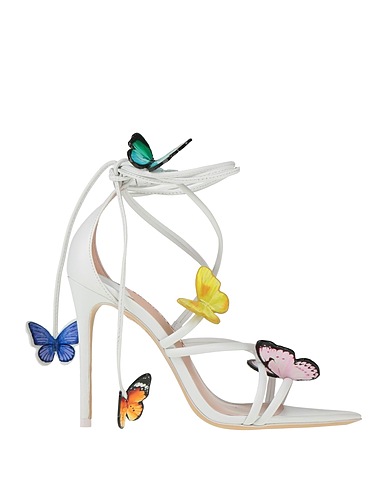 SOPHIA WEBSTER Sandals White Leather