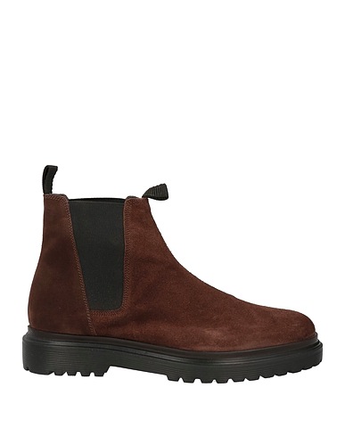 ALBERTO GUARDIANI Ankle boot Dark brown Leather