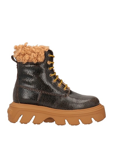 CASADEI Ankle boot Dark brown Leather