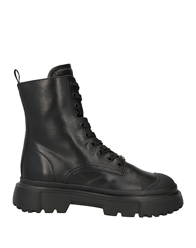 HOGAN Stiefelette Schwarz Leder