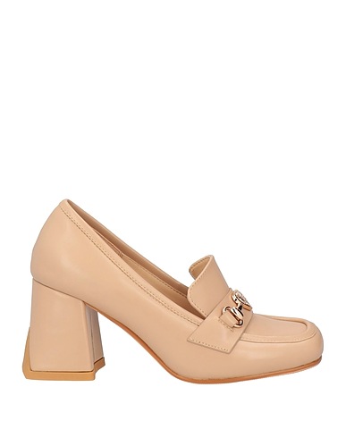 TUA BY BRACCIALINI Mokassins Beige Kalbsleder