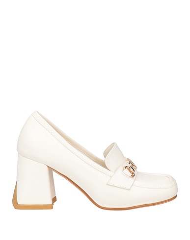 TUA BY BRACCIALINI Loafers White Calfskin