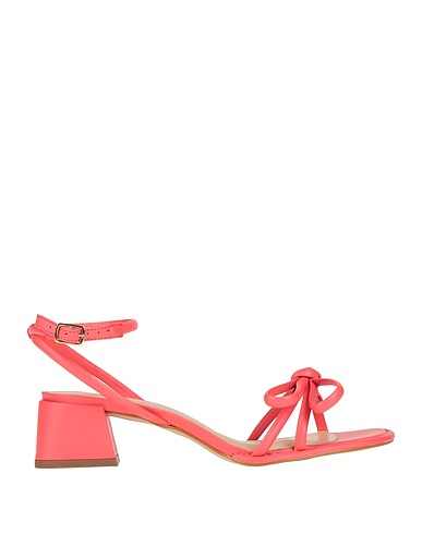 MISS UNIQUE サンダル コーラル 革（なめし加工）