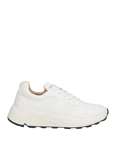 MANUFACTURE D'ESSAI Sneakers White Textile fibres
