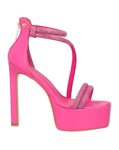 TUA BY BRACCIALINI Sandals Fuchsia Textile fibers