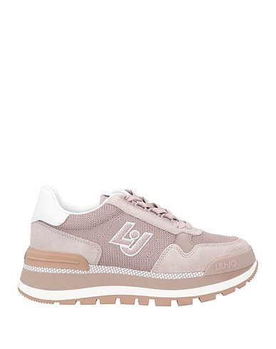 LIU •JO Sneakers Taupe Textile fibres, Leather