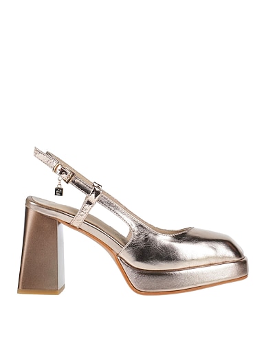 MANUFACTURE D'ESSAI Pump Rose gold Leather