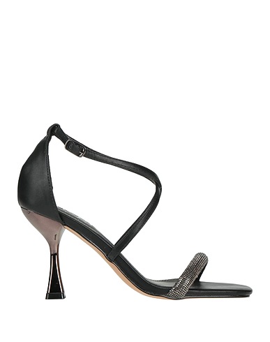 EXE' Sandals Black Textile fibres