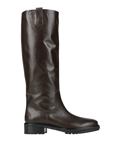 AEYDE Boots Brown 100% Calfskin