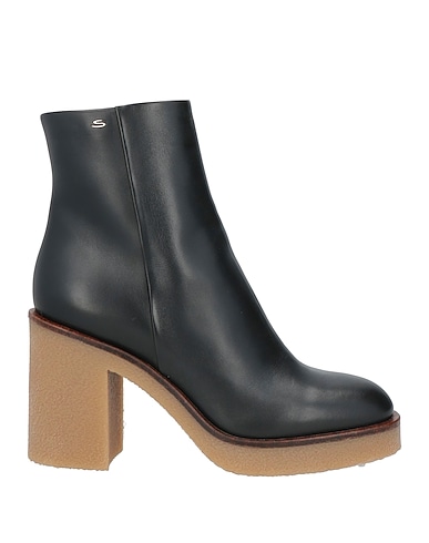 SANTONI Ankle boot Black Leather