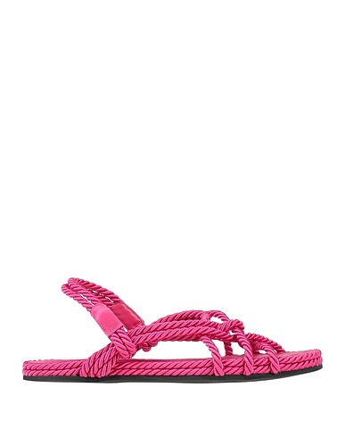GIANNICO Sandali Fucsia Fibre tessili