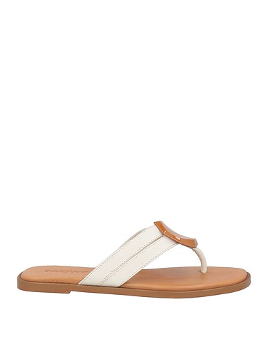 INUOVO Infradito Bianco Pelle